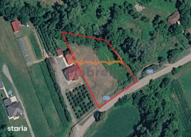 Teren de 2500 mp, în Mara