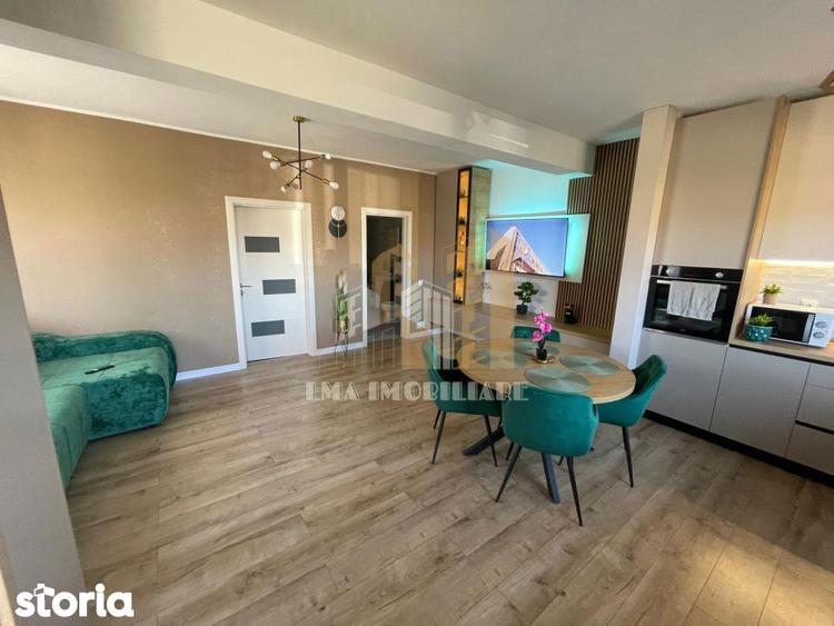 Apartament cu 2 camere decomandat, mobilat în Sânpetru