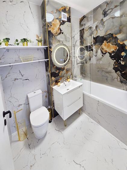 Apartament cu 2 camere semidecomandat, mobilat în Lujerului