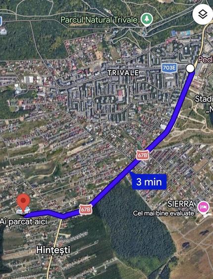 Teren de 485 mp, în Trivale