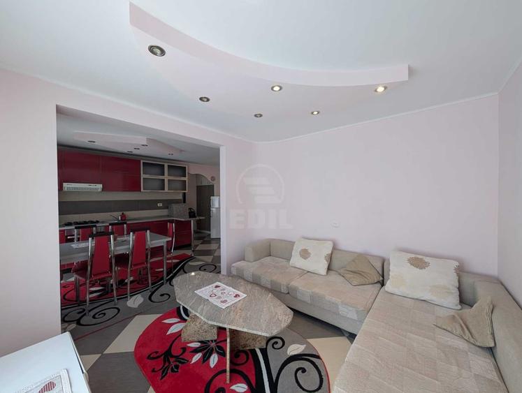 Apartament cu 2 camere semidecomandat în Florești