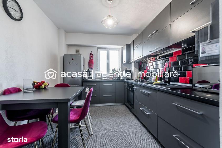 Apartament cu 2 camere decomandat, mobilat în Intim