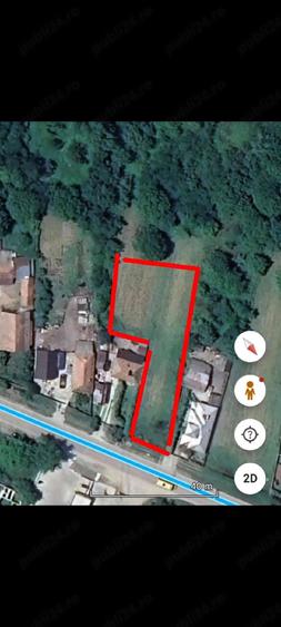 Teren de 3000 mp, în Tomșani
