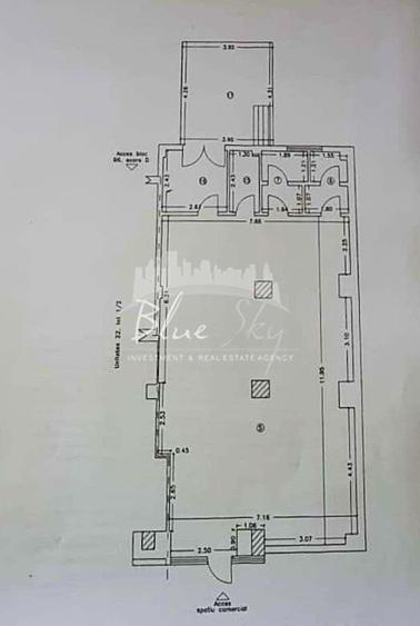 Spațiu comercial, de 122 mp, în Tomis Nord