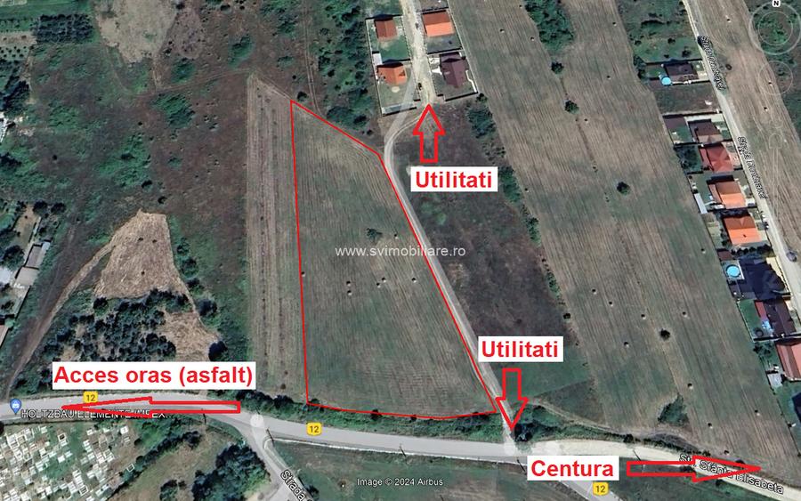Teren Construcții intravilan de 480 mp, în Sud-Est