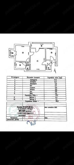 Apartament cu 2 camere semidecomandat în Mazepa 1