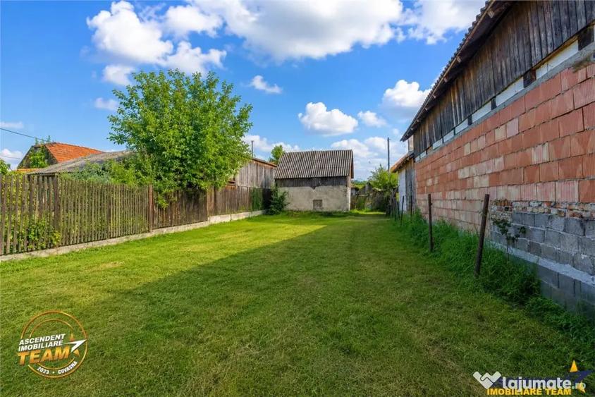 Casă cu 4 camere cu Teren 412 Mp în Brețcu
