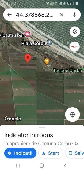 Spațiu comercial, în Corbu