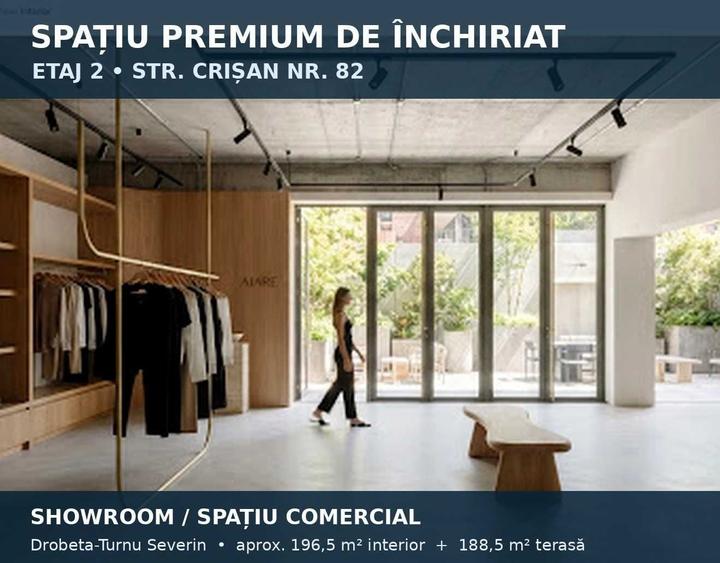 Spațiu comercial, de 385 mp, în Crihala