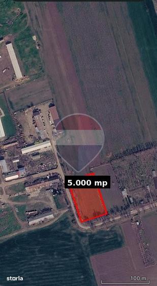 Teren de 5000 mp, în Central