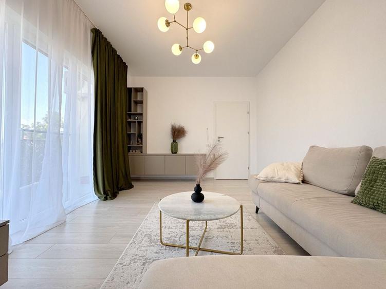 Apartament cu 2 camere decomandat, mobilat în Giroc