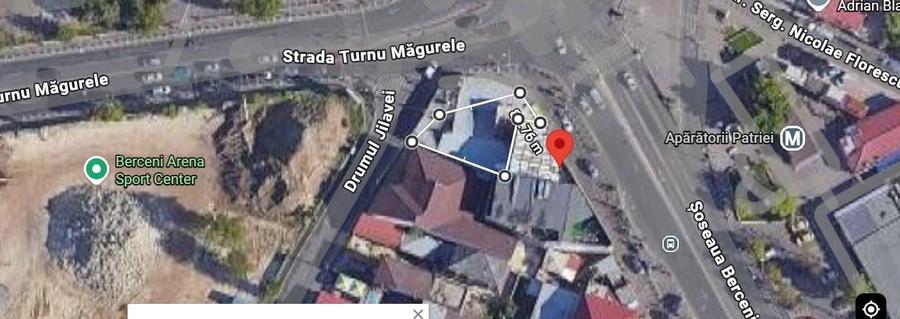 Teren Construcții intravilan de 320 mp, în Apărătorii Patriei