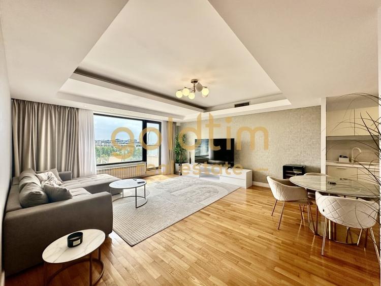 Apartament cu 3 camere decomandat, mobilat în Herăstrău