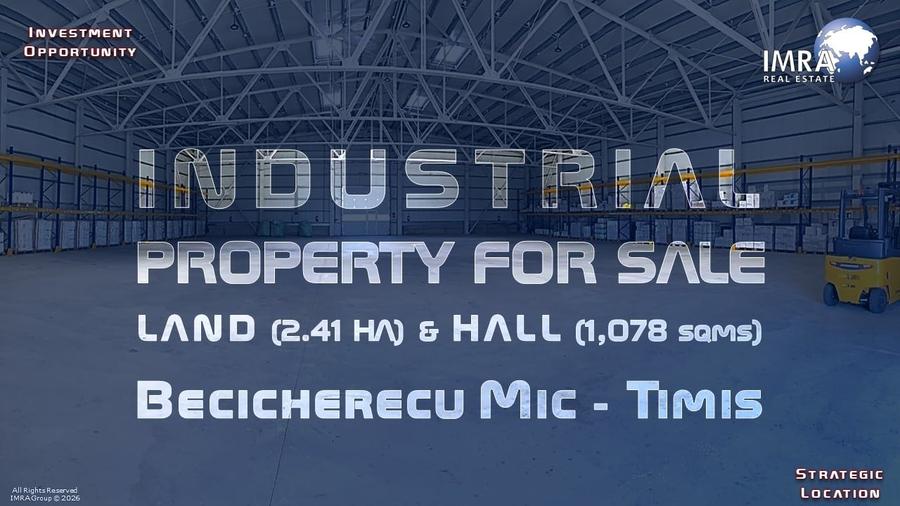 Teren Construcții extravilan de 24105 mp, în Becicherecu Mic