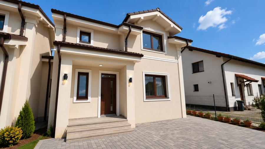 Duplex cu 4 camere cu Canalizare în Moșnița Nouă