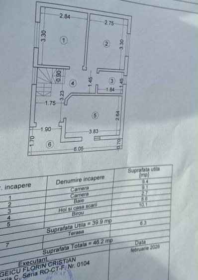 Casă individuală cu 4 camere cu Canalizare în Lumina