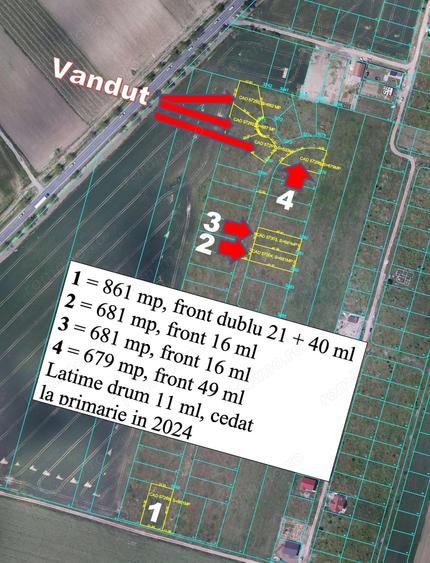 Teren de 533 mp, în Gepiu