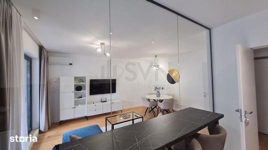 Apartament cu 3 camere decomandat, mobilat în Pipera — fotografia 1