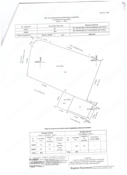 Teren de 425 mp, în Ultracentral