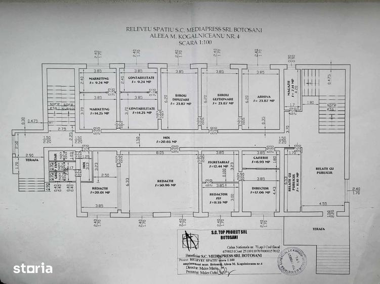 Spațiu comercial, de 280 mp, în Sud-Vest