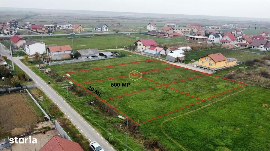 Teren de 600 mp, în Botiz