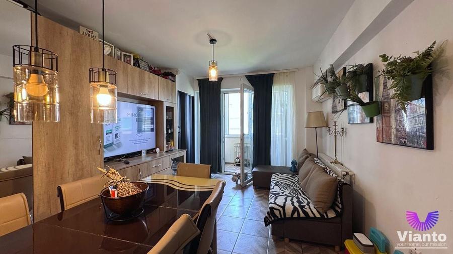Apartament cu 3 camere decomandat, mobilat în Sud-Est