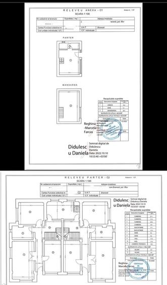 Duplex cu 15 camere cu Piscina în Brănești