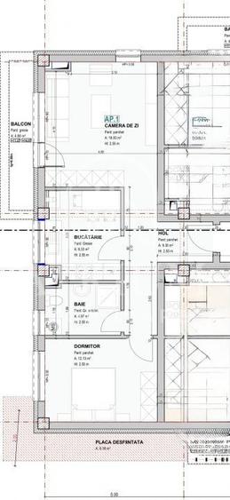 Apartament 2 camere, decomandat, 52mp, balcon, zona petrom Baciu - 4