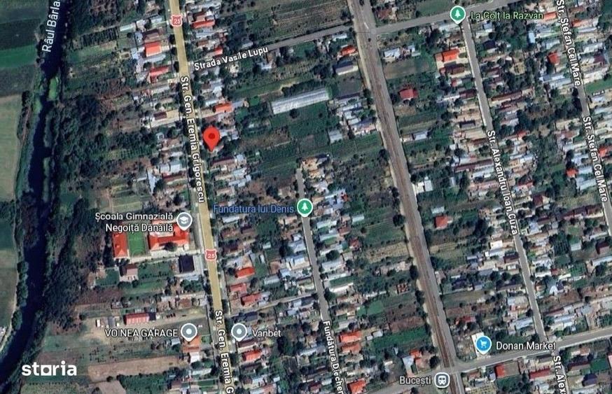 Casă cu 3 camere în Bucești