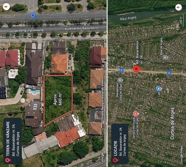 Teren de 660 mp, în Central