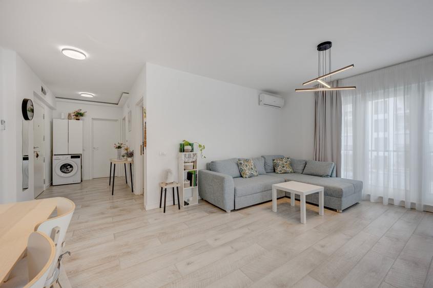 Apartament cu 2 camere decomandat, mobilat în Mogoșoaia