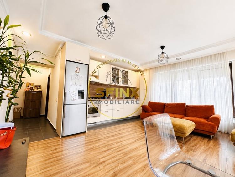 Apartament cu 3 camere decomandat, mobilat în Pipera — fotografia 3