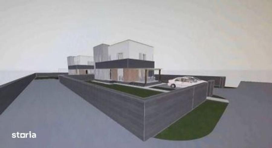 Teren + proiect + autorizatie a doua case P+E Rediu, Iasi - 1