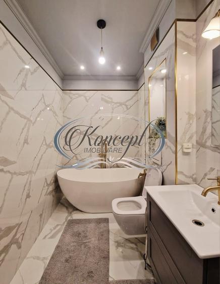 Apartament cu 2 camere semidecomandat, mobilat în Între Lacuri