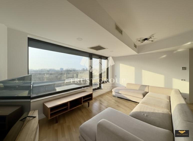 Apartament cu 5 camere decomandat, mobilat în Herăstrău