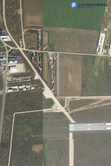Teren de 7505 mp, în Aeroport