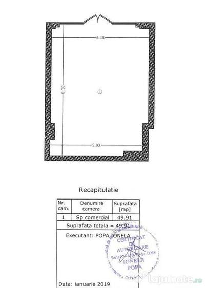 Spațiu comercial, de 50 mp, în Aviației