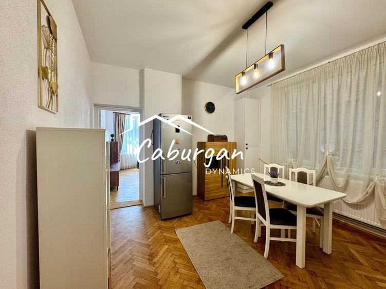 Apartament cu 2 camere semidecomandat în Central