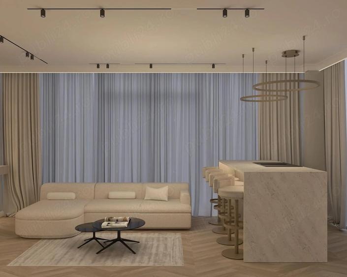 Penthouse Super Finisat *Partial Mobilat * Cart Gheorgheni Langa Parc *Str Soporului nr 1 - 4