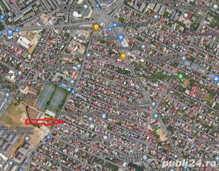 Casă cu 6 camere cu Teren 660 Mp în Apărătorii Patriei