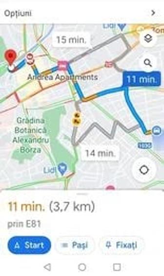Apartament cu 2 camere semidecomandat în Bună Ziua