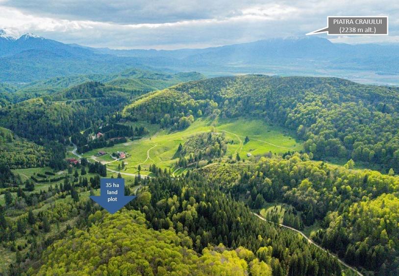 Teren Construcții intravilan de 348523 mp, în Poiana Brașov