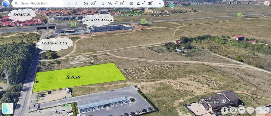Teren Construcții intravilan de 3050 mp, în Pipera