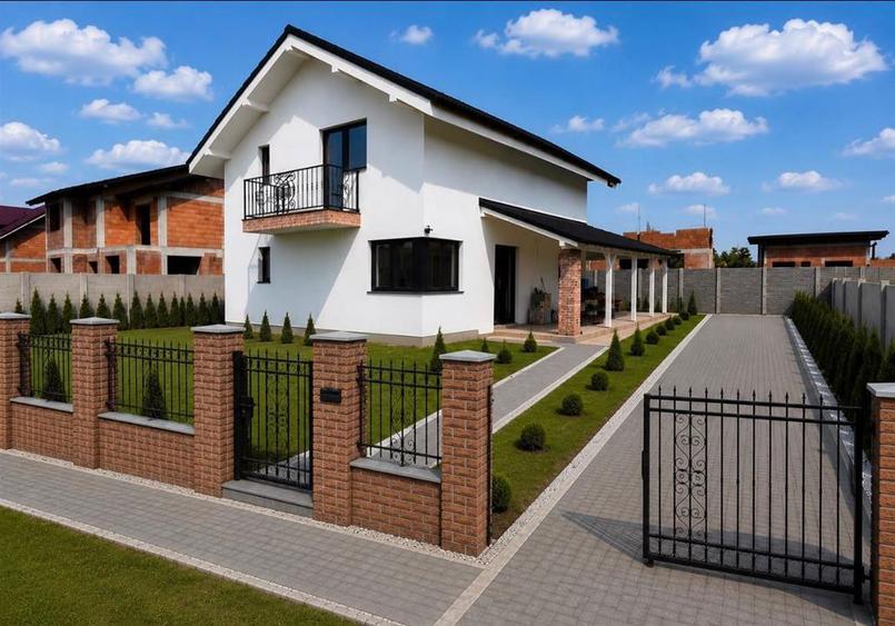 Casă cu 5 camere cu Teren 580 Mp în Exterior Nord