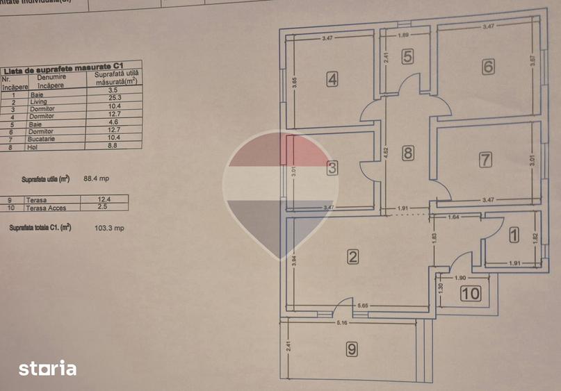 Casă cu 4 camere cu Teren 402 Mp în Clinceni