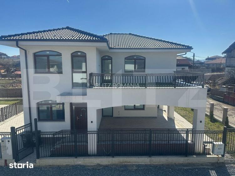Casa in stil mediteranean, cu 4 camere, 158 mp, zona Dezmir