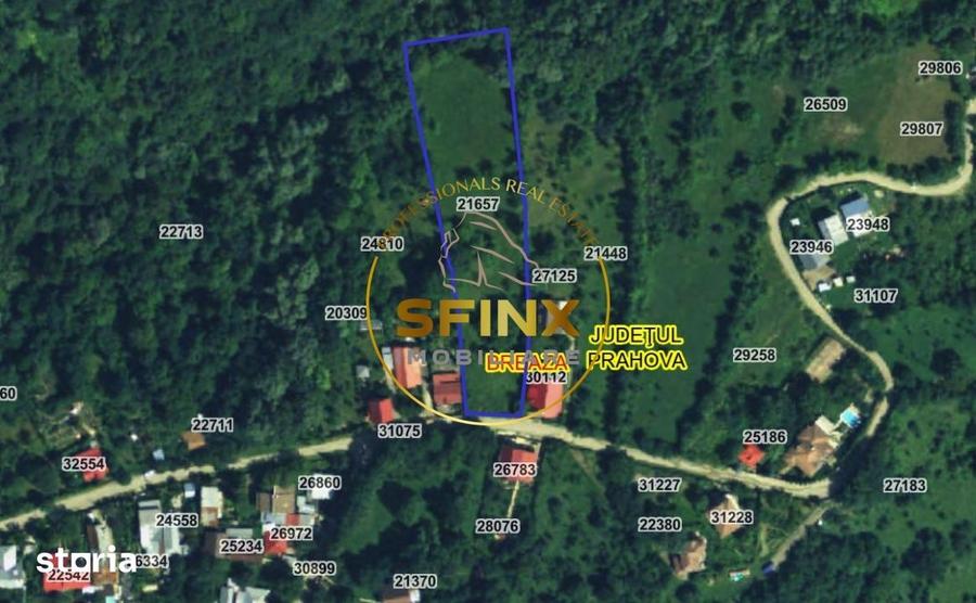 Teren de 5438 mp, în Breaza