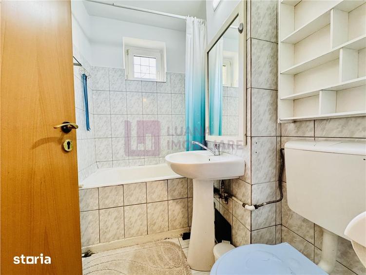 Apartament cu 2 camere semidecomandat, mobilat în Central