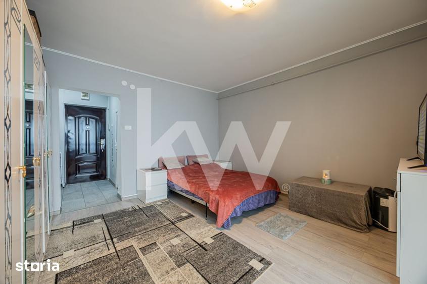 Garsoniera renovata | Complet mobilata | Zona Tractorul - comision 0%! - 15