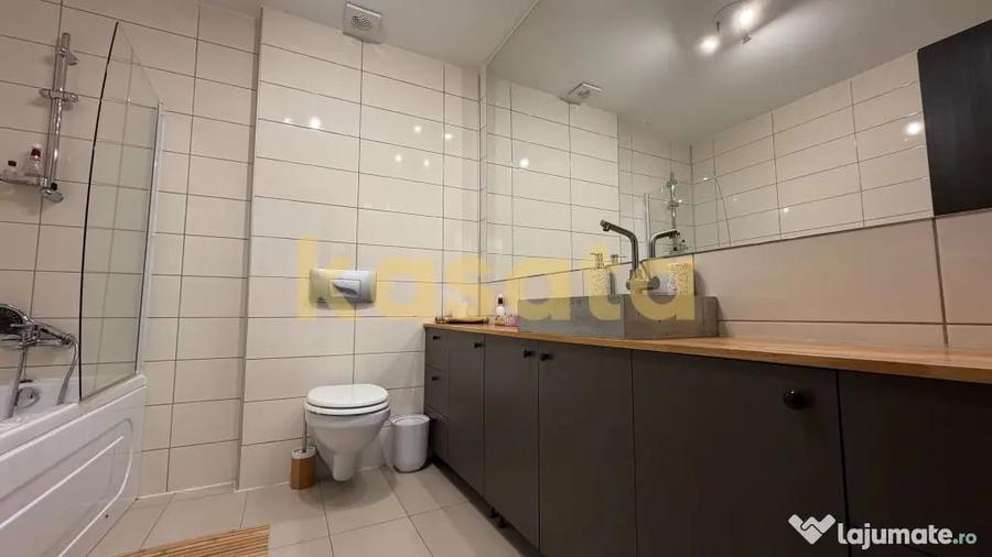 Apartament cu 2 camere semidecomandat în Ștefăneștii de Jos